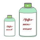 9 m² Pefferminzfeld - 10ml Bio-Pfefferminzöl & 150ml Bio-Pfefferminzwasser - Ernte 2025